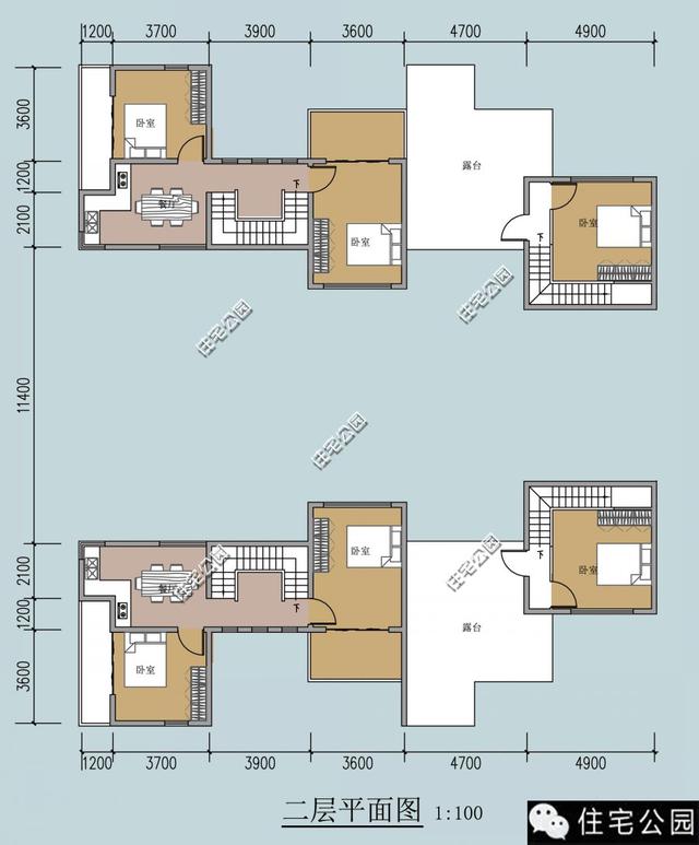 兄弟和睦建雙拼小院，從外面看根本看不出是兩戶人家！
