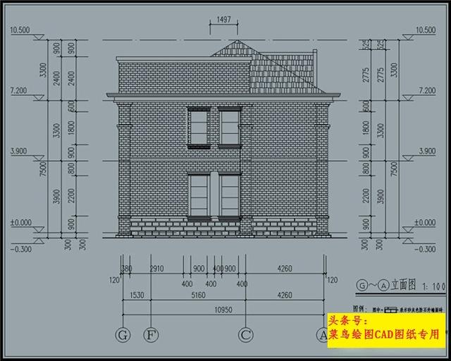 36萬(wàn)建2層別墅！外觀造型美觀大方，帶連廊、中堂、室內(nèi)停車(chē)庫(kù)