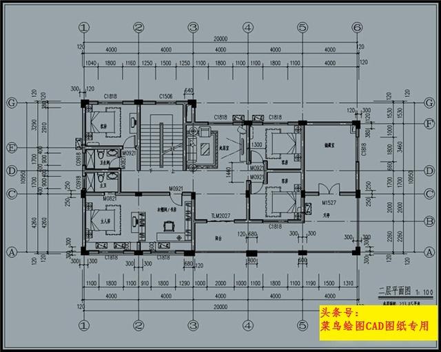 36萬(wàn)建2層別墅！外觀造型美觀大方，帶連廊、中堂、室內(nèi)停車(chē)庫(kù)