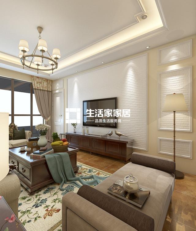 都鐸城邦三層別墅地中海裝修，朋友都贊不絕口