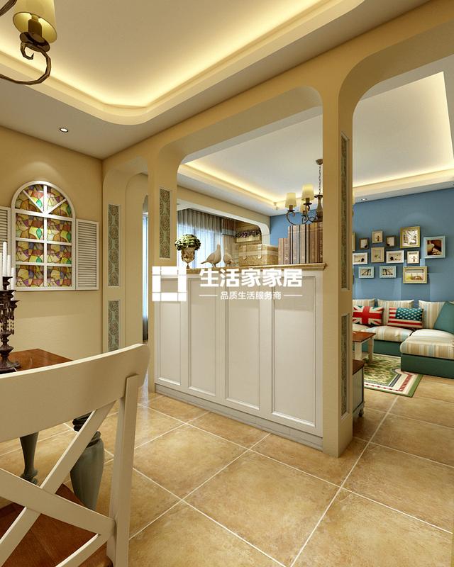 都鐸城邦三層別墅地中海裝修，朋友都贊不絕口