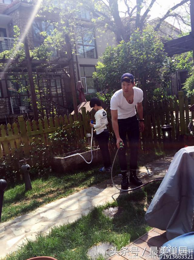 天天爸張亮大別墅裝修如此宜居 那么會做飯 真是模特界一股清涼