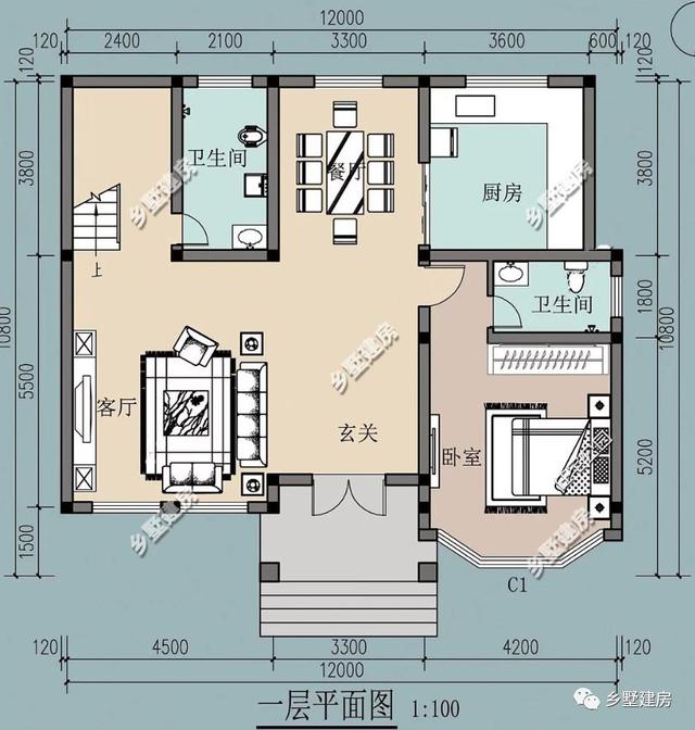 與其在大城市租房蝸居，何不回家建個農(nóng)村小別墅，3款別墅圖紙隨你挑選！