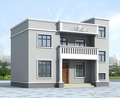 三套簡單施工的農村別墅圖，錢包不富裕照樣蓋新房