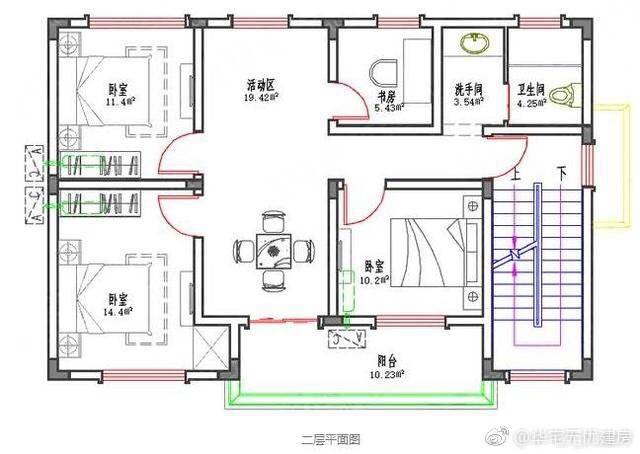 三套簡單施工的農村別墅圖，錢包不富裕照樣蓋新房