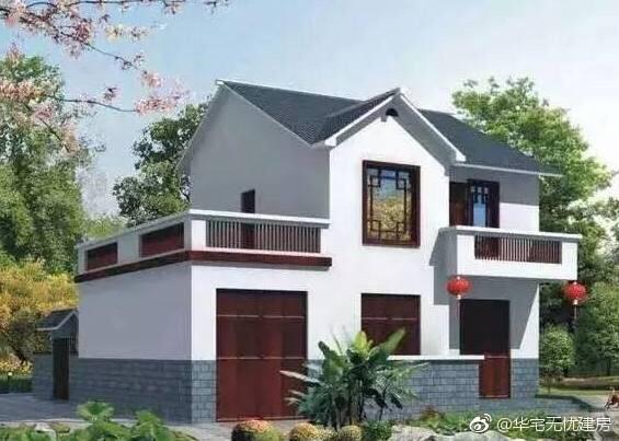 三套簡單施工的農村別墅圖，錢包不富裕照樣蓋新房