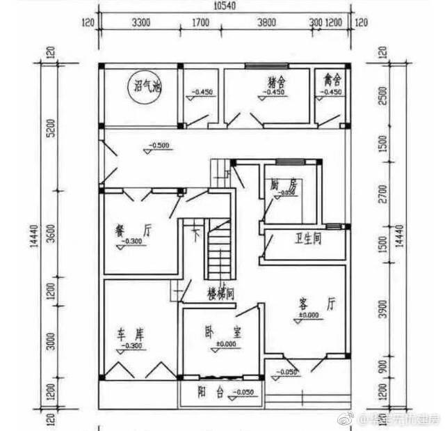 三套簡單施工的農村別墅圖，錢包不富裕照樣蓋新房