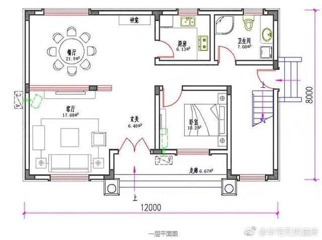 三套簡單施工的農村別墅圖，錢包不富裕照樣蓋新房