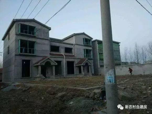 40萬兄弟合建雙拼別墅，施工全程實拍，含平面