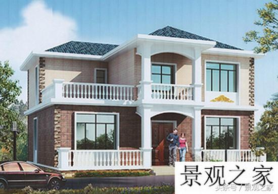 10套二層別墅效果圖賞析 農(nóng)村自建房推薦