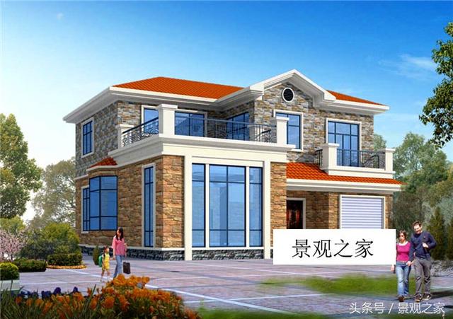 10套二層別墅效果圖賞析 農(nóng)村自建房推薦