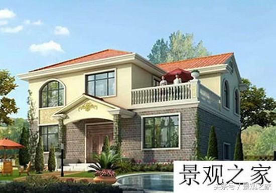 10套二層別墅效果圖賞析 農(nóng)村自建房推薦