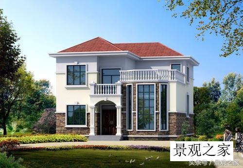 10套二層別墅效果圖賞析 農(nóng)村自建房推薦