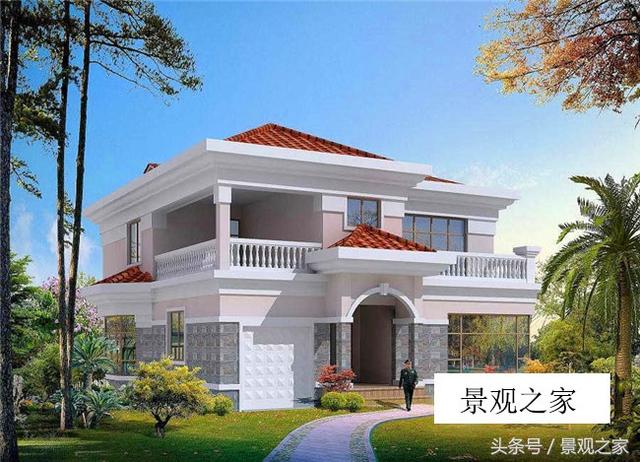 10套二層別墅效果圖賞析 農(nóng)村自建房推薦