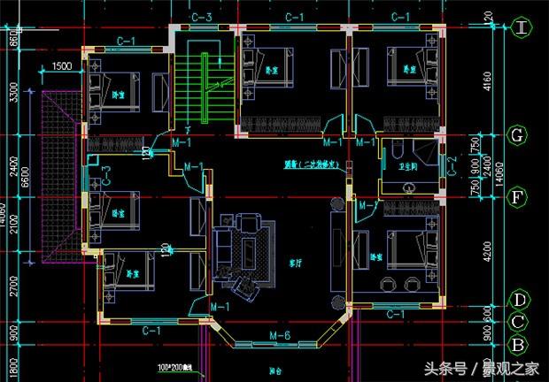 二層新農(nóng)村別墅，農(nóng)村自建房設(shè)計(jì)