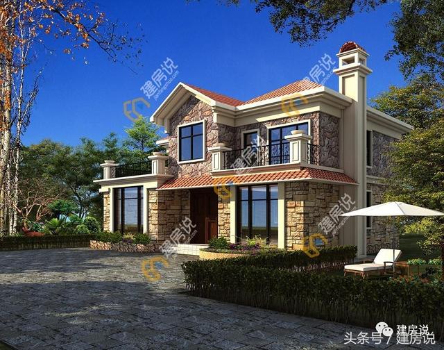 我在老家建好這幢別墅，老鐵們紛紛表示也要建個這樣的