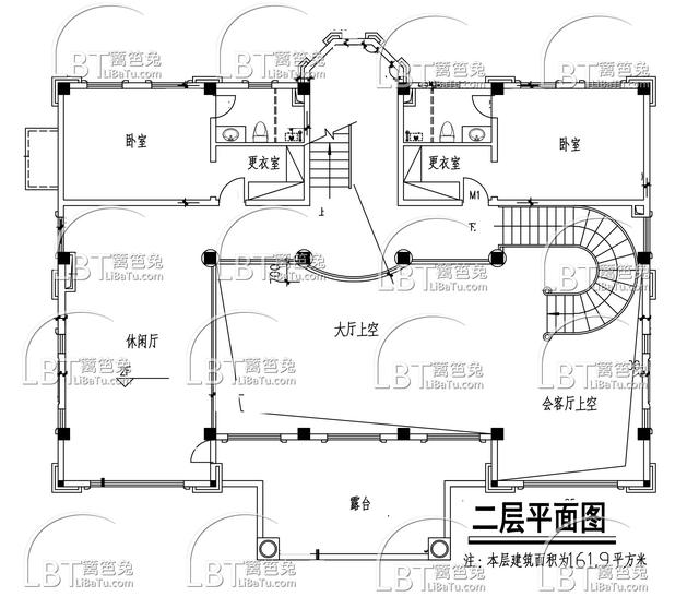 村長(zhǎng)家的豪華歐式別墅，和鄰居家的土別墅真是沒(méi)法比！圖紙齊全！