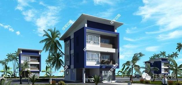 2套小別墅，7米面寬6個臥室，平屋頂坡屋頂哪個好？