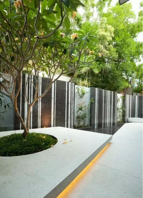 別墅景墻設(shè)計(jì)，多姿多彩