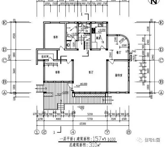 15X11米農(nóng)村2層別墅，露臺(tái)坡頂陽(yáng)光房，實(shí)用居家！