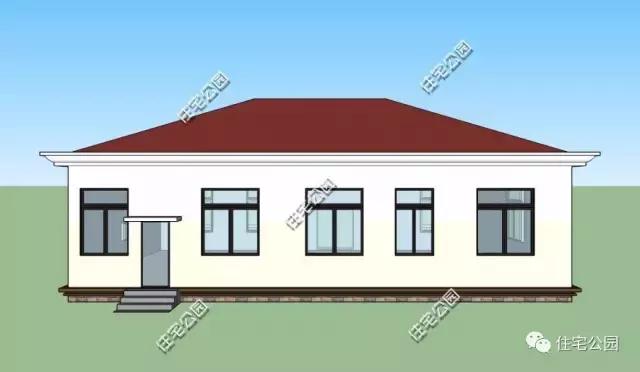 14X11米農(nóng)村一層小平房，省錢經(jīng)濟，18萬自建！