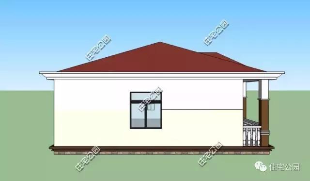 14X11米農(nóng)村一層小平房，省錢經(jīng)濟，18萬自建！