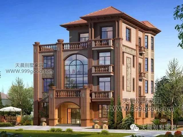 新農(nóng)村13.1X13.9米別墅設(shè)計(jì)圖，三層半豪華歐式風(fēng)！