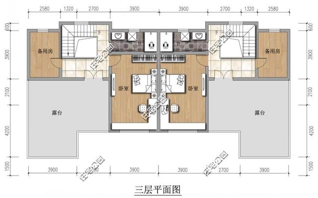 缺少宅基地，四套雙拼戶型來幫你