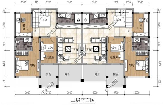 缺少宅基地，四套雙拼戶型來幫你