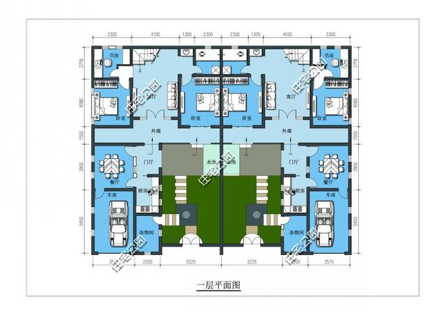 缺少宅基地，四套雙拼戶型來幫你