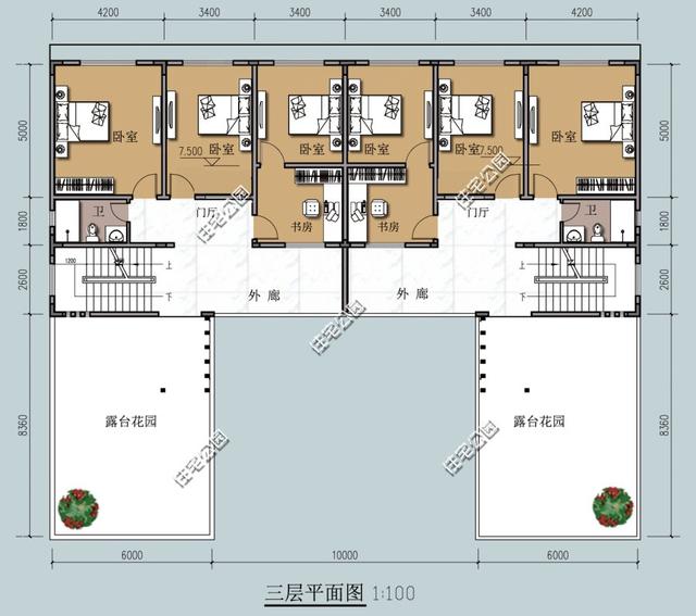 缺少宅基地，四套雙拼戶型來幫你