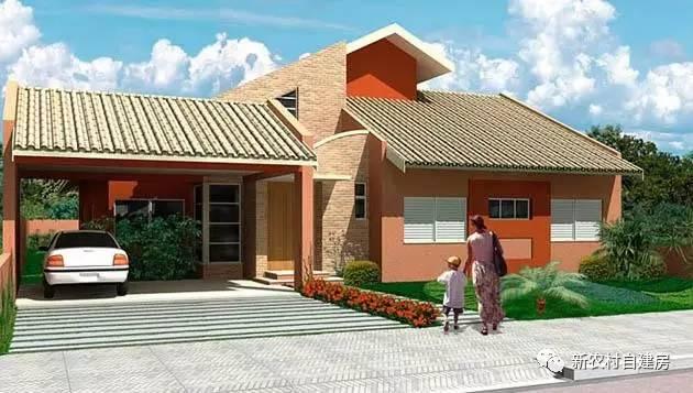 10套平房鄉(xiāng)村小別墅，趁春光正好，回農(nóng)村建房吧