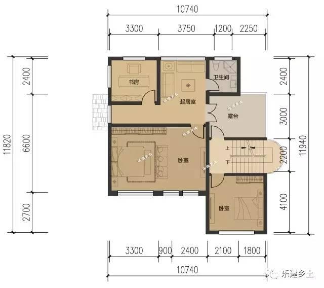 14x12米三層歐式別墅設(shè)計，田園氣息十足