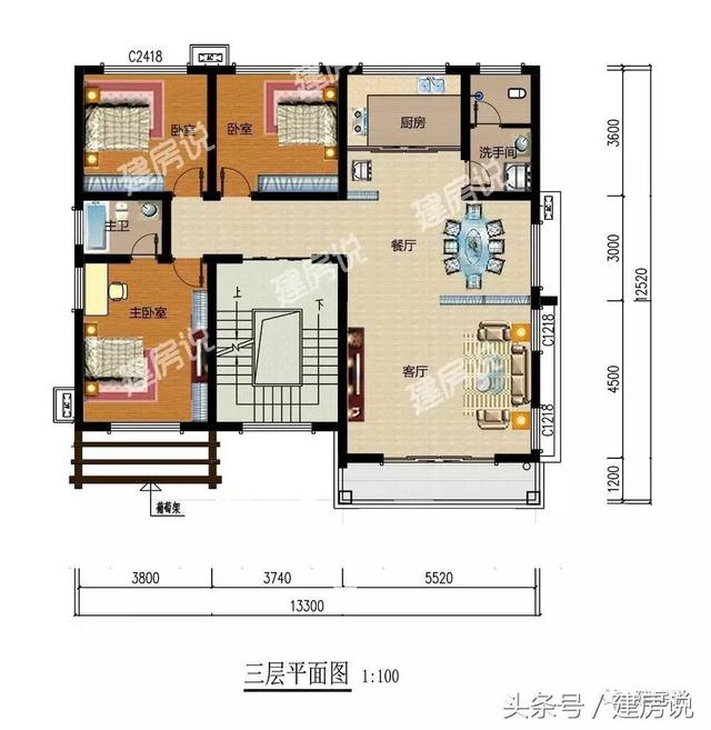 今年第一季度13款農(nóng)村別墅新戶型，戶戶成為當(dāng)?shù)劓?zhèn)村之寶