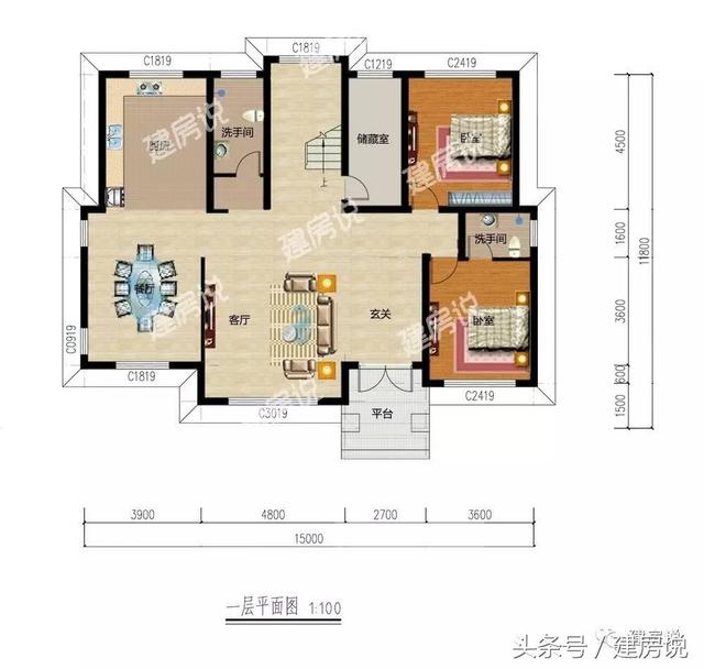 今年第一季度13款農(nóng)村別墅新戶型，戶戶成為當(dāng)?shù)劓?zhèn)村之寶