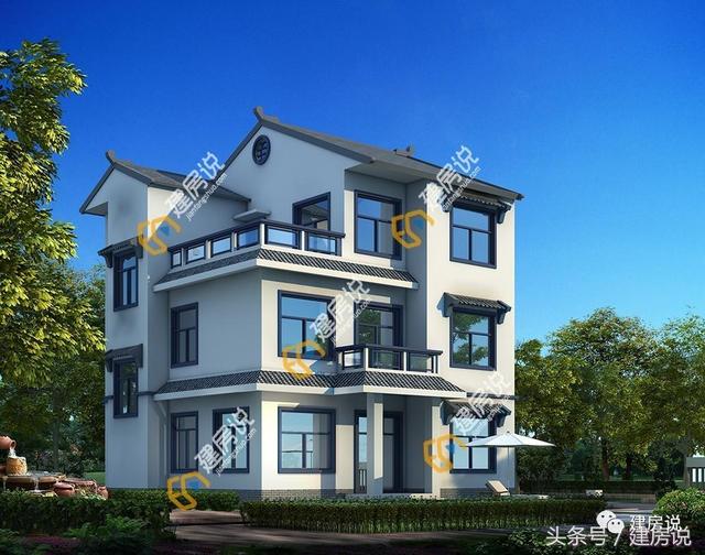 今年第一季度13款農(nóng)村別墅新戶型，戶戶成為當(dāng)?shù)劓?zhèn)村之寶