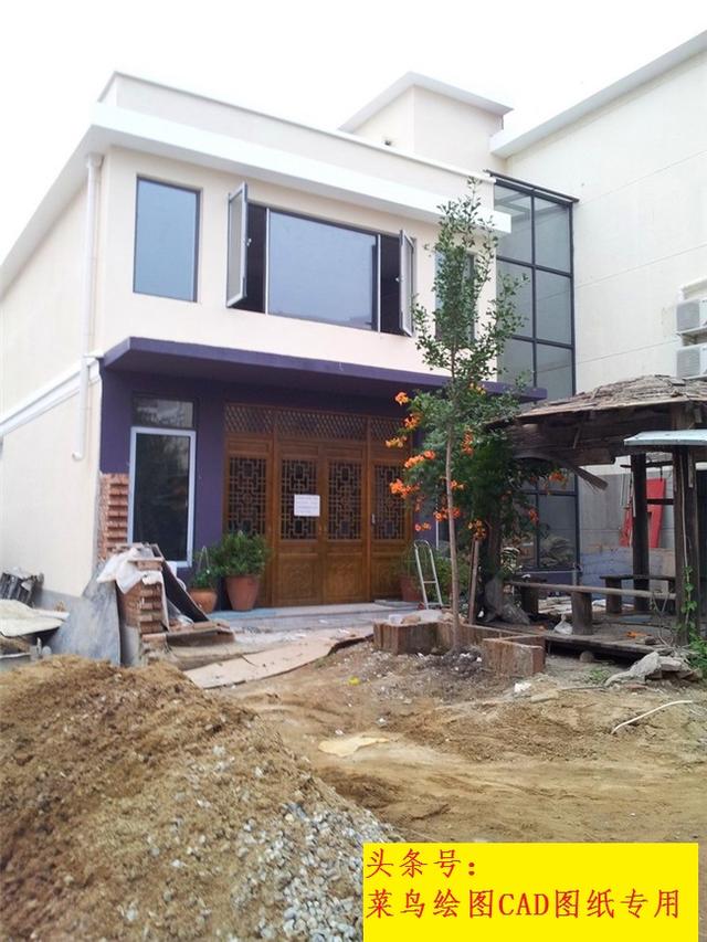 34萬建2層中式花園別墅，低調(diào)奢華，帶地下室及園林庭院設(shè)計(jì)