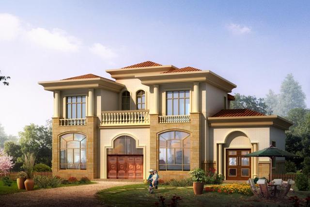 這套別墅戶型，只有1%的人建的起