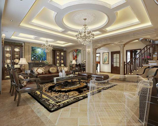 380平簡(jiǎn)歐風(fēng)格聯(lián)排別墅 奢華舒適完美享受自然生活