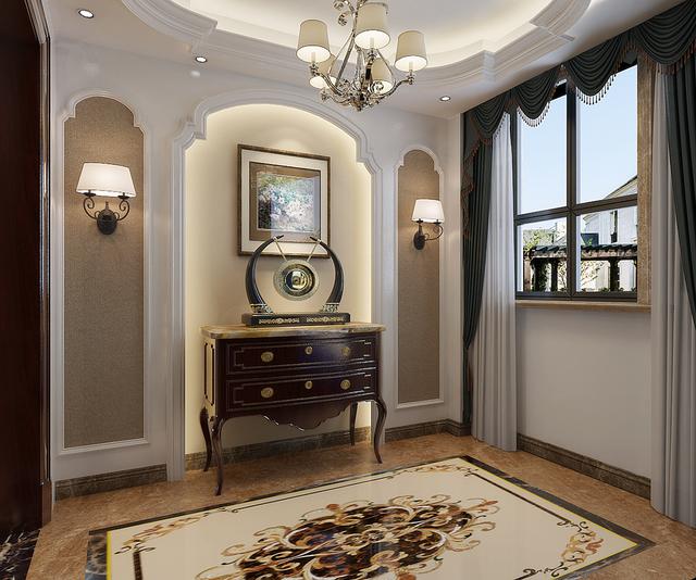 380平簡(jiǎn)歐風(fēng)格聯(lián)排別墅 奢華舒適完美享受自然生活