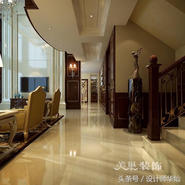 普羅旺世別墅設(shè)計：造型獨特兒童房榻榻米儲物柜（鄭州）