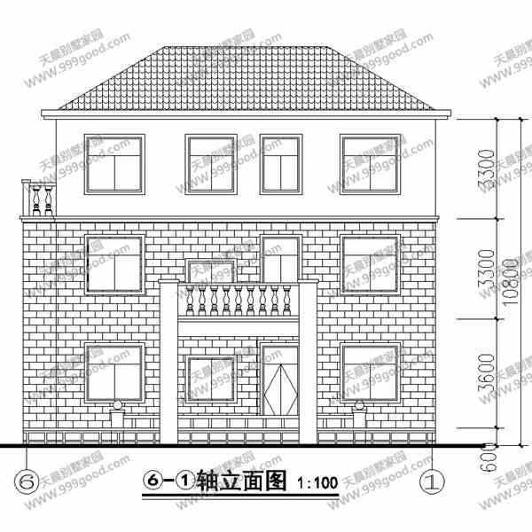 農(nóng)村別墅設(shè)計圖，13.4X11.8米挑空，剛陽美中的曲線美！