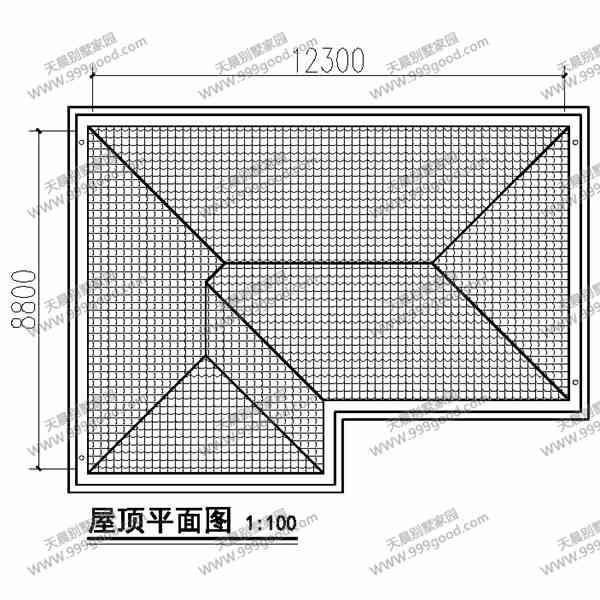 農(nóng)村別墅設(shè)計圖，13.4X11.8米挑空，剛陽美中的曲線美！
