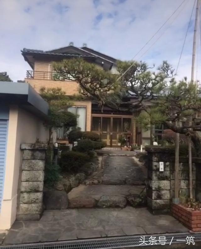 日本農(nóng)村的房子更像是別墅還有著中國風格