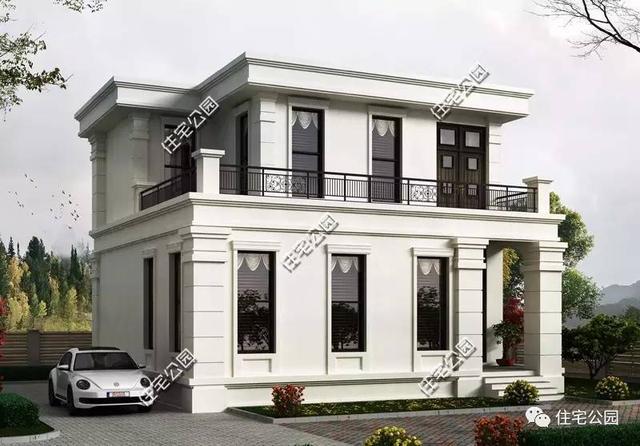 15萬(wàn)就能蓋好的農(nóng)村2層小別墅，經(jīng)濟(jì)又劃算，含全圖！