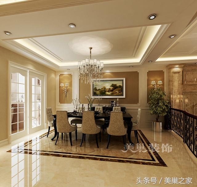 有個(gè)有錢的老爸就是不一樣，260平別墅簡(jiǎn)歐風(fēng)格，奢華的生活