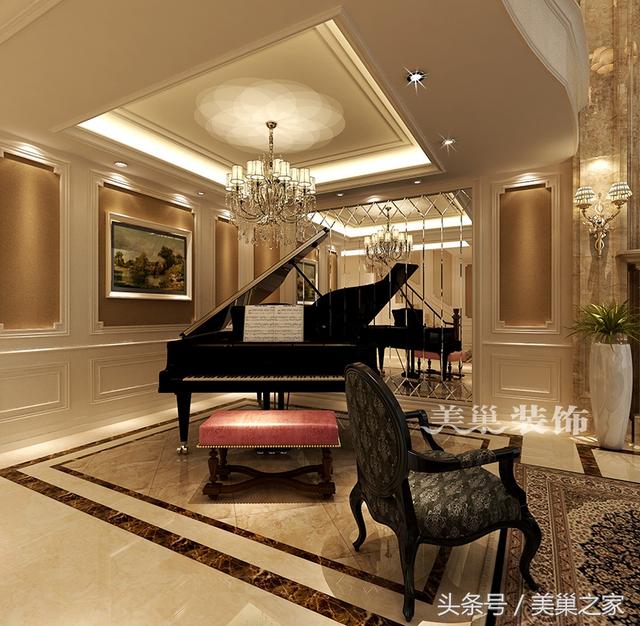 有個(gè)有錢的老爸就是不一樣，260平別墅簡(jiǎn)歐風(fēng)格，奢華的生活
