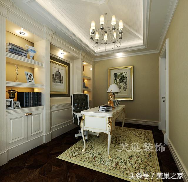 有個(gè)有錢的老爸就是不一樣，260平別墅簡(jiǎn)歐風(fēng)格，奢華的生活