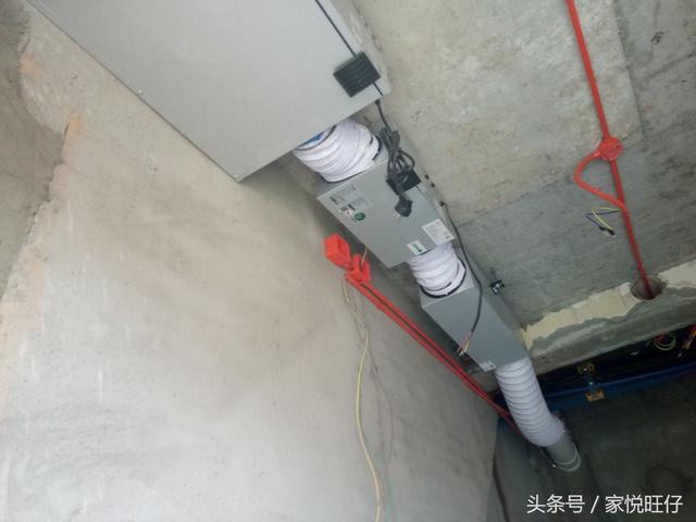 別墅新風(fēng)系統(tǒng)安裝示意圖