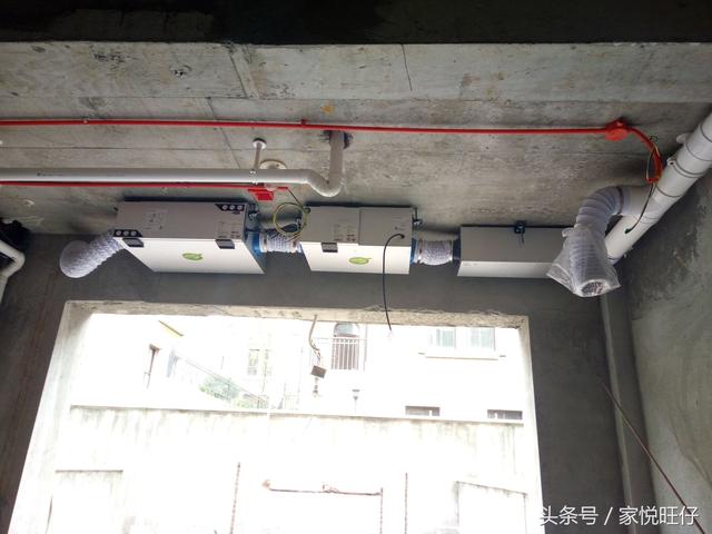 別墅新風(fēng)系統(tǒng)安裝示意圖